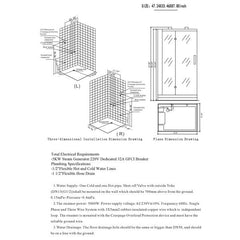 Maya Platinum Lucca Steam Shower - 204-207