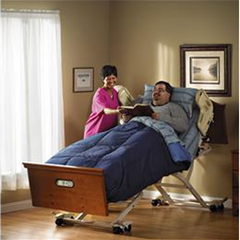 Joerns Healthcare UltraCare XT Electric Bariatric Bed Frame, Ultra-Low Adjustable - XTRIL80GRA