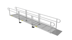 PATHWAY® 3G Modular Access System Solo Kits Wheelchair Ramp by EZ-ACCESS®