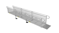 PATHWAY® 3G Modular Access System Solo Kits Wheelchair Ramp by EZ-ACCESS®