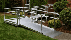 PATHWAY® 3G Modular Access System Solo Kits Wheelchair Ramp by EZ-ACCESS®