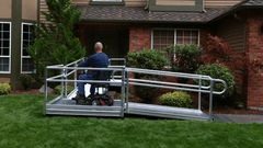 PATHWAY® 3G Modular Access System Solo Kits Wheelchair Ramp by EZ-ACCESS®