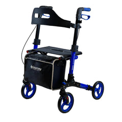 Journey Upwalker Breeze Rollator – Lightweight, Folding 4-Wheel Walker - 8973