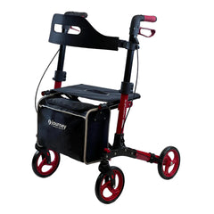 Journey Upwalker Breeze Rollator – Lightweight, Folding 4-Wheel Walker - 8973