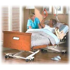 Joerns EasyCare Hospital Bed Package with Half Rails – ECS6RIL8035A