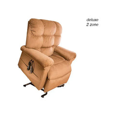 Journey Perfect Sleep Chair Deluxe Plus: 2-Zone Heated with USB, Pillow & Massage - 27271