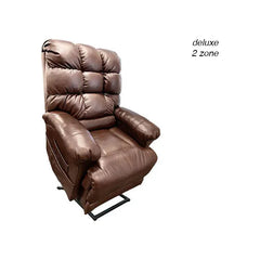 Journey Perfect Sleep Chair Deluxe Plus: 2-Zone Heated with USB, Pillow & Massage - 27271