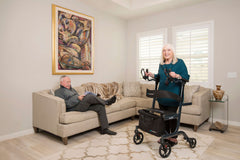 Journey UPWalker® EZ Lite Tool-free Folding Backsaver Rollator - I100EZ1A1